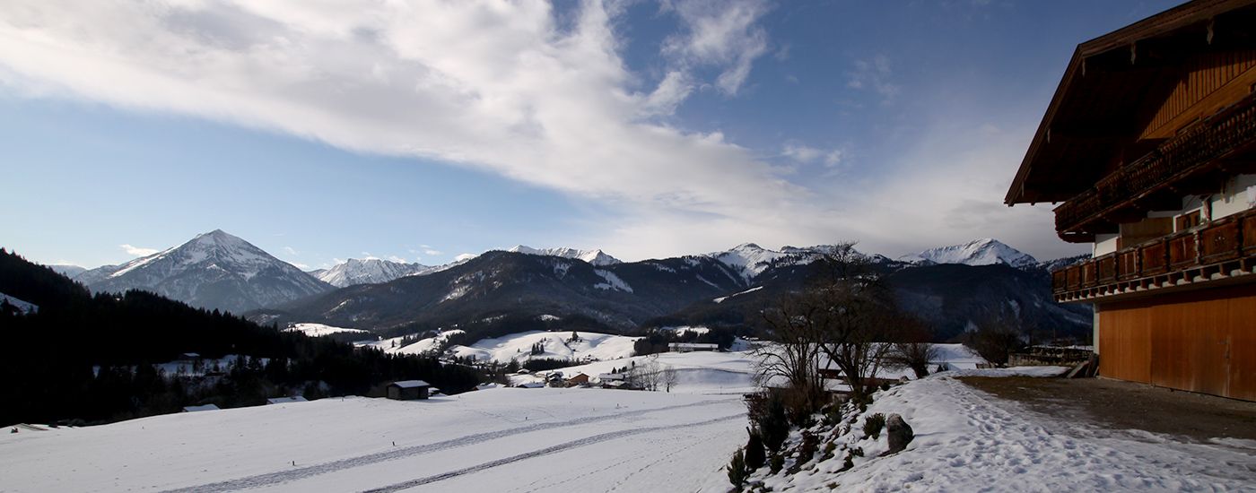 Bogstlhof, Achenkirch, Bauernhof, Urlaub am Bauernhof, Christlum Skigebiet, Langlaufen